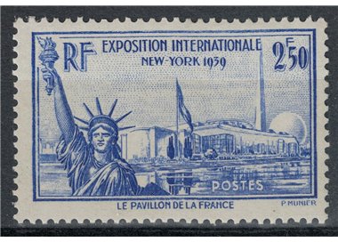 FRANCIA 1940 Esposizione internazionale di New York MH*