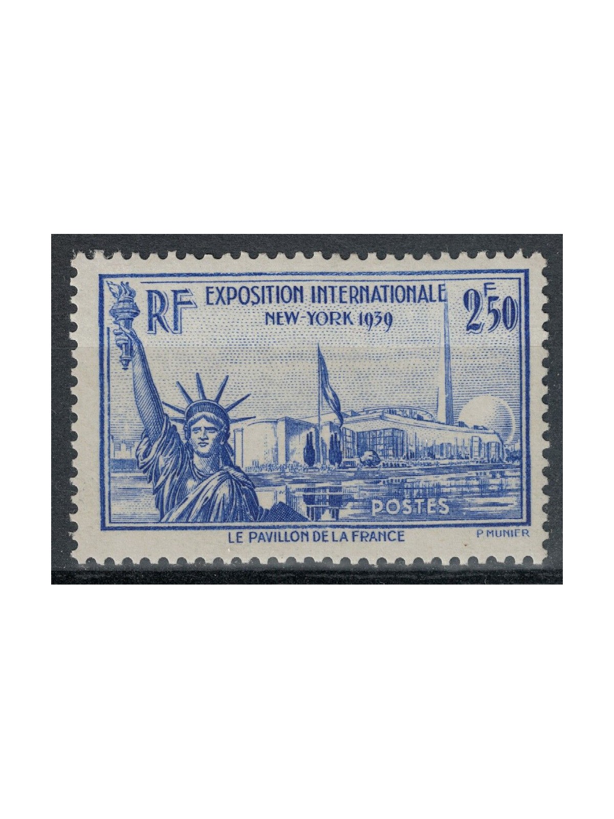 FRANCE 1940 New York International Exhibition MH*