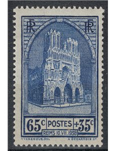 FRANCE 1938 Reims Cathedral MH*