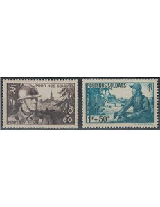 FRANCE 1940 Pro Charity Committee 2v MNH**