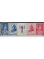 FRANCE 1943 National Relief, Marshal Pétain 4v MNH**