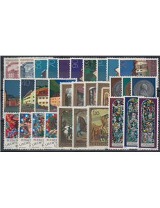 LIECHTENSTEIN 1978 Complete Year 31v MNH**