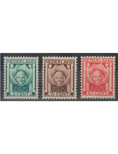 HOLLAND 1924 Pro childhood 3v MH*