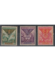 OLANDA 1925 Pro infanzia 3v MH*