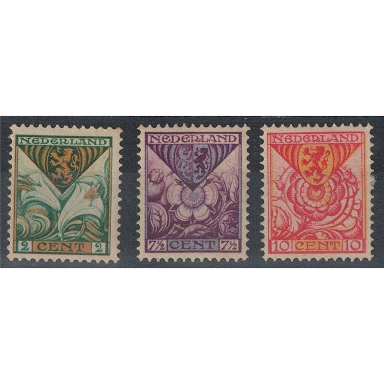 OLANDA 1925 Pro infanzia 3v MH*