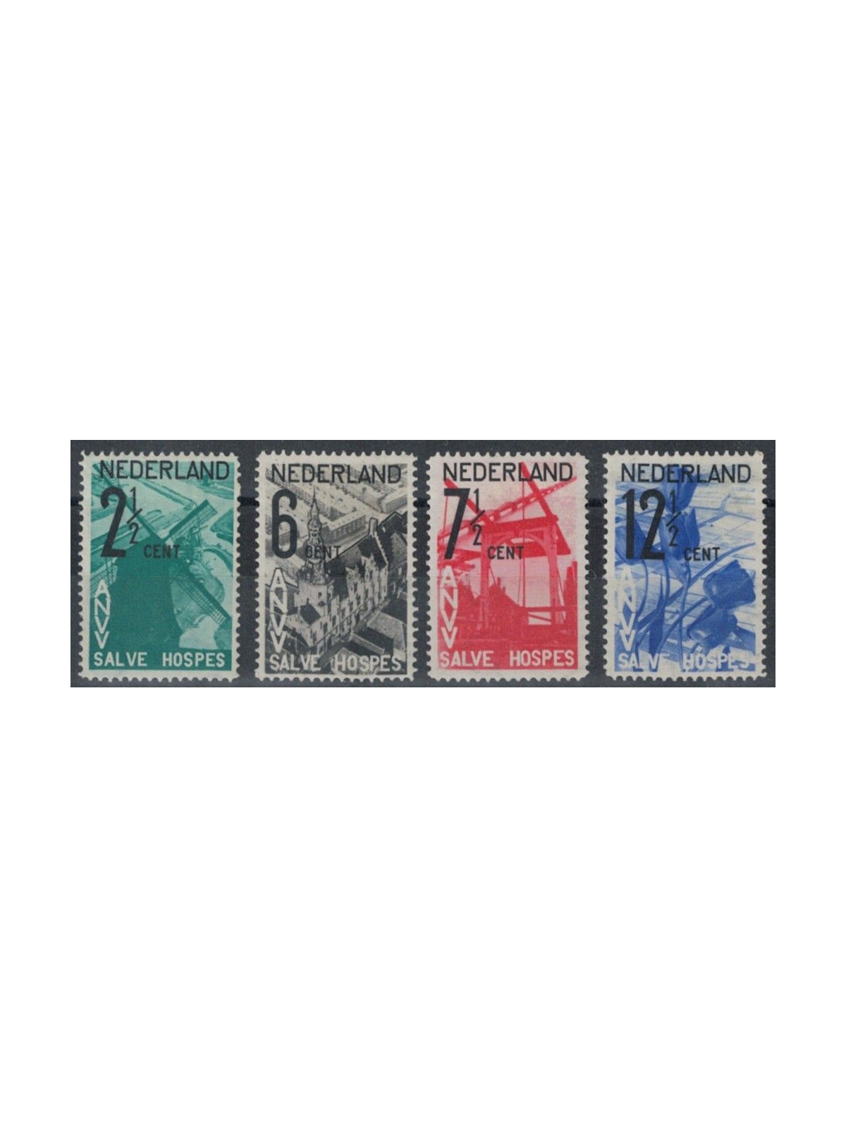 OLANDA 1932 Propaganda turistica 4v MH*