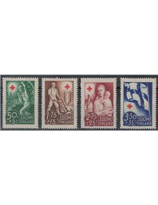 FINLAND 1941 Pro Red Cross 4v MNH**