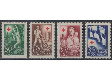 FINLANDIA 1941 Pro Croce Rossa 4v MNH**