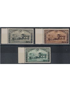 BELGIO 1935 Esposizione universale di Bruxelles 3v MNH**