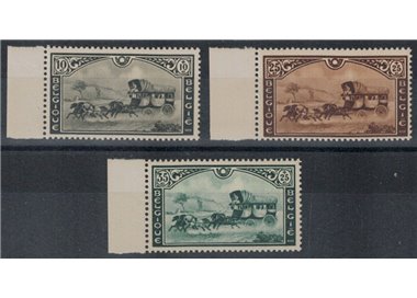 BELGIO 1935 Esposizione universale di Bruxelles 3v MNH**