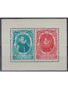 BELGIO 1942 Serie dei Principi BF MNH**