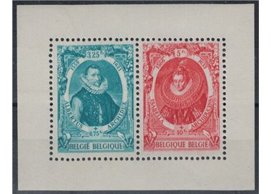 BELGIO 1942 Serie dei Principi BF MNH**