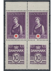 DENMARK 1940 Pro Red Cross s/s MNH**