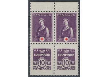 DENMARK 1940 Pro Red Cross s/s MNH**