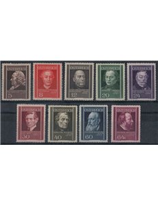 AUSTRIA 1937 Austrian Doctors 9v MNH**