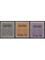 AUSTRIA 1918 Posta aerea, Flugpost 3v MH*