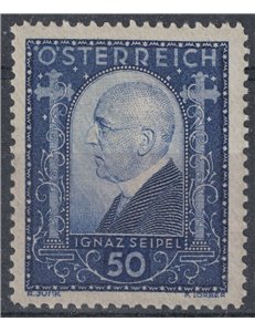 AUSTRIA 1932 Pro feriti di guerra, Dr. Seipel MNH**