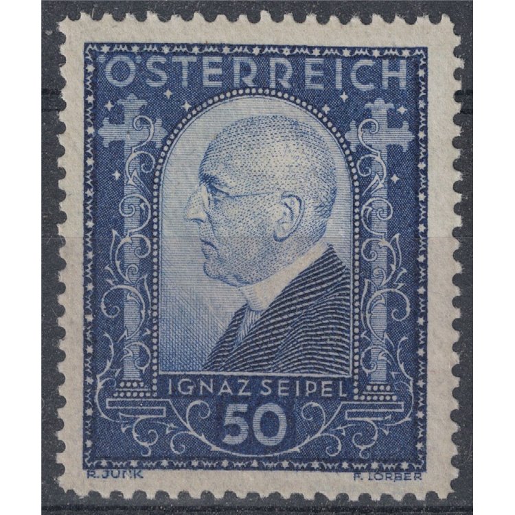 AUSTRIA 1932 Pro feriti di guerra, Dr. Seipel MNH**