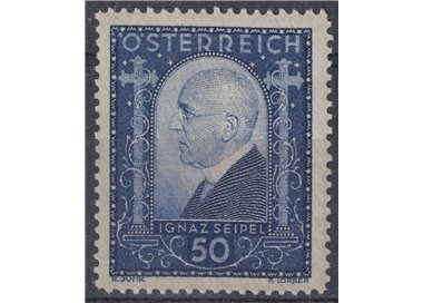 AUSTRIA 1932 Pro feriti di guerra, Dr. Seipel MNH**