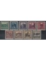 AUSTRIA 1923 Views 9v MH*