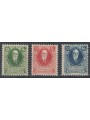 LIECHTENSTEIN 1925 Compleanno del Principe Giovanni II 3v MH*