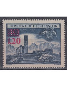 LIECHTENSTEIN 1952 Annexation of Schellenberg overprinted MNH**