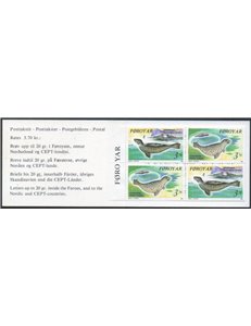 FAROERS 1992 Fauna, seals booklet MNH**