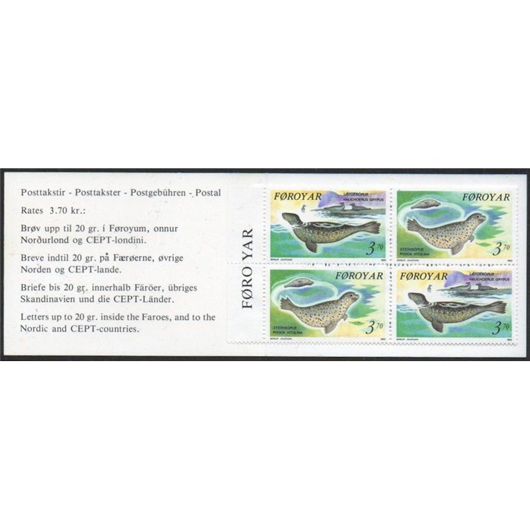 FAEROER 1992 Fauna, foche LB MNH**