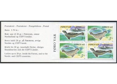 FAEROER 1992 Fauna, foche LB MNH**
