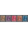 LUXEMBOURG 1933 Caritas, pro infanzia 5v MH*