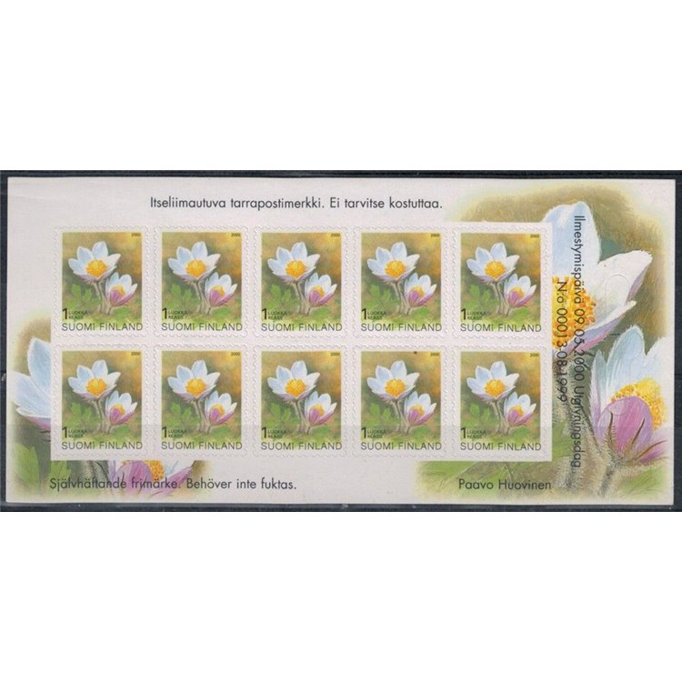 FINLAND 2000 Finnish Plants booklet MNH**