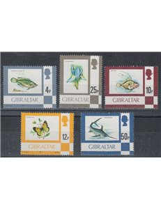 GIBRALTAR 1981 Flora and fauna 5v MNH**