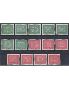 LUXEMBOURG 1946-47 Postage Due 14v MNH**