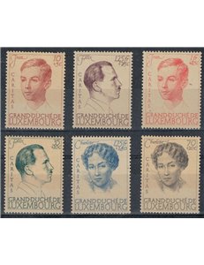 LUSSEMBURGO 1939 Granduchessa Carlotta 6v MH*