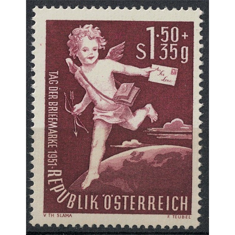 AUSTRIA 1952 Stamp Day MNH**