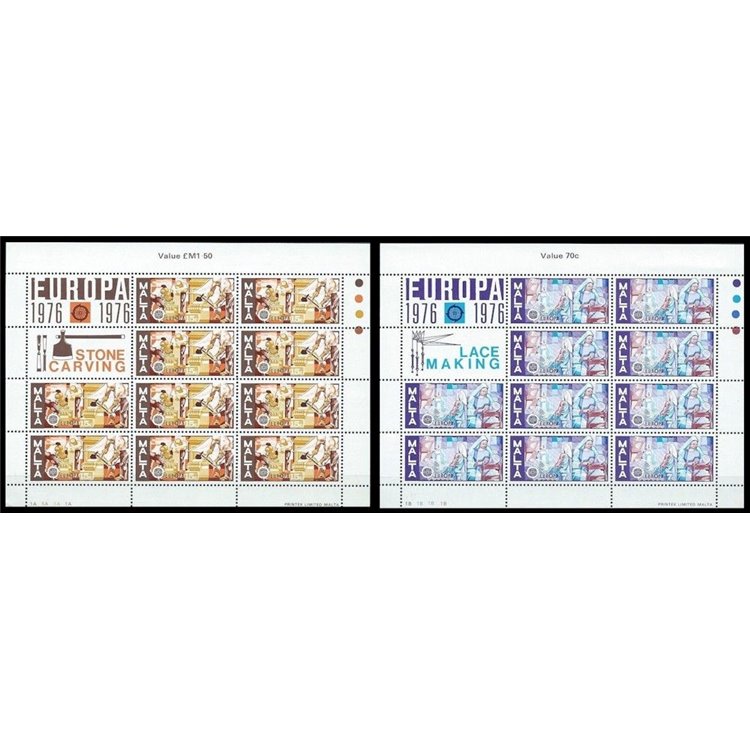 MALTA 1976 Europe 2 m/s MNH**
