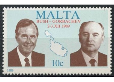 MALTA 1989 Bush and Gorbachev MNH**