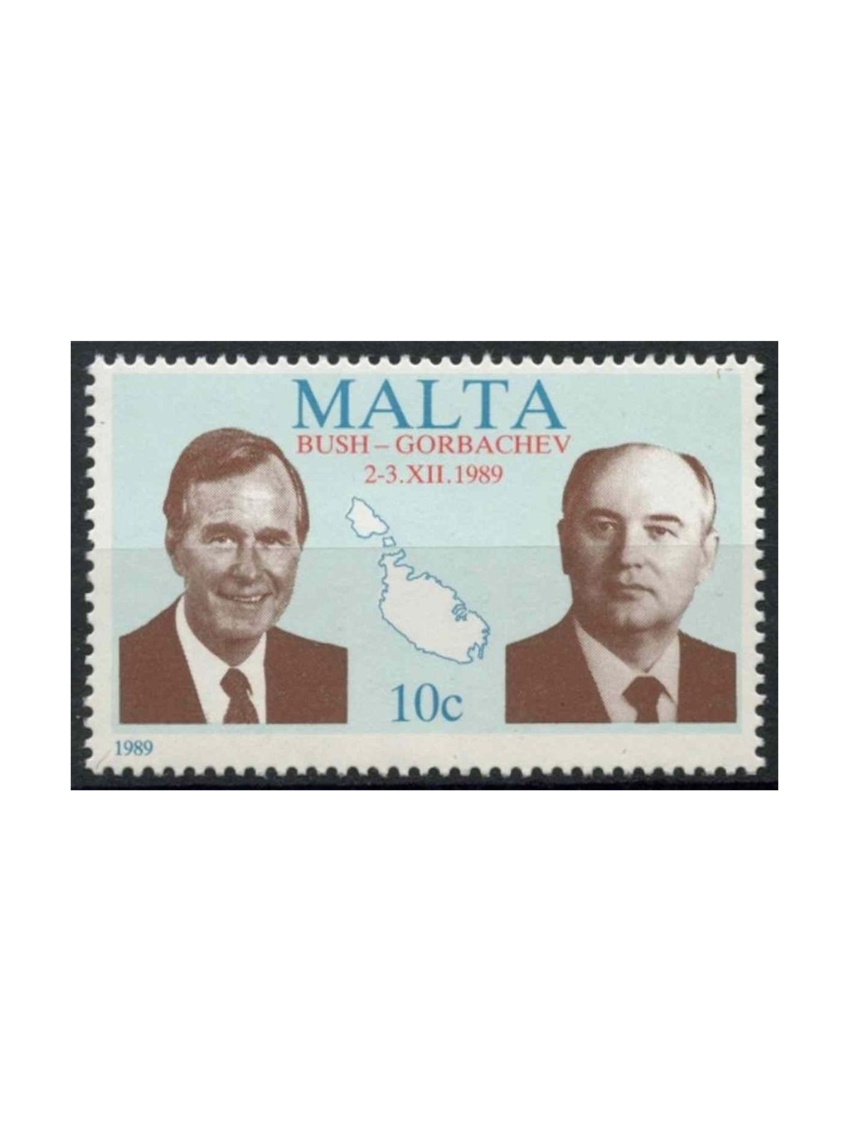 MALTA 1989 Bush and Gorbachev MNH**