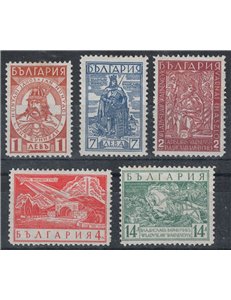 BULGARIA 1935 Mausoleo del Re Ladislas III 5v MH*