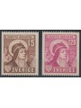 SWEDEN 1941 In honor of Saint Bridget 2v MNH**