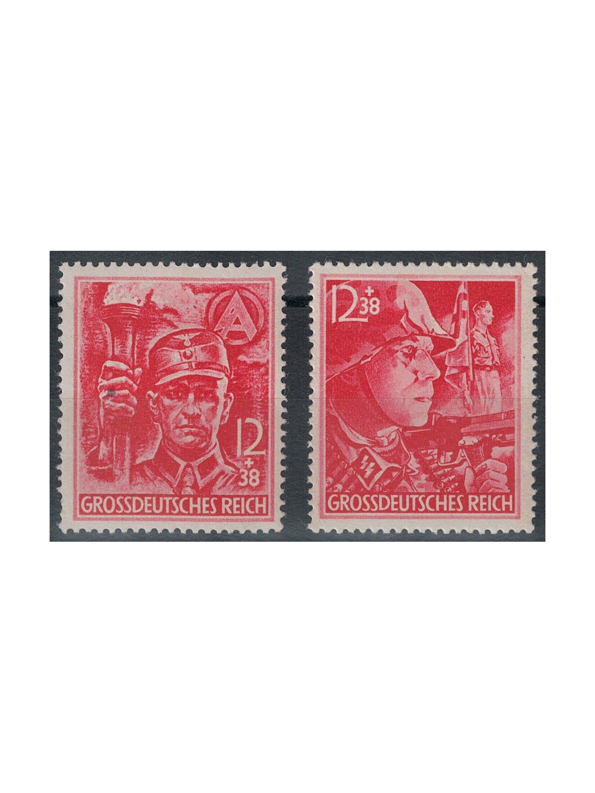 GERMANY REICH 1945 In honor of the SA and SS 2v MNH**