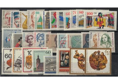 BERLINO 1989 Annata completa 30v MNH**