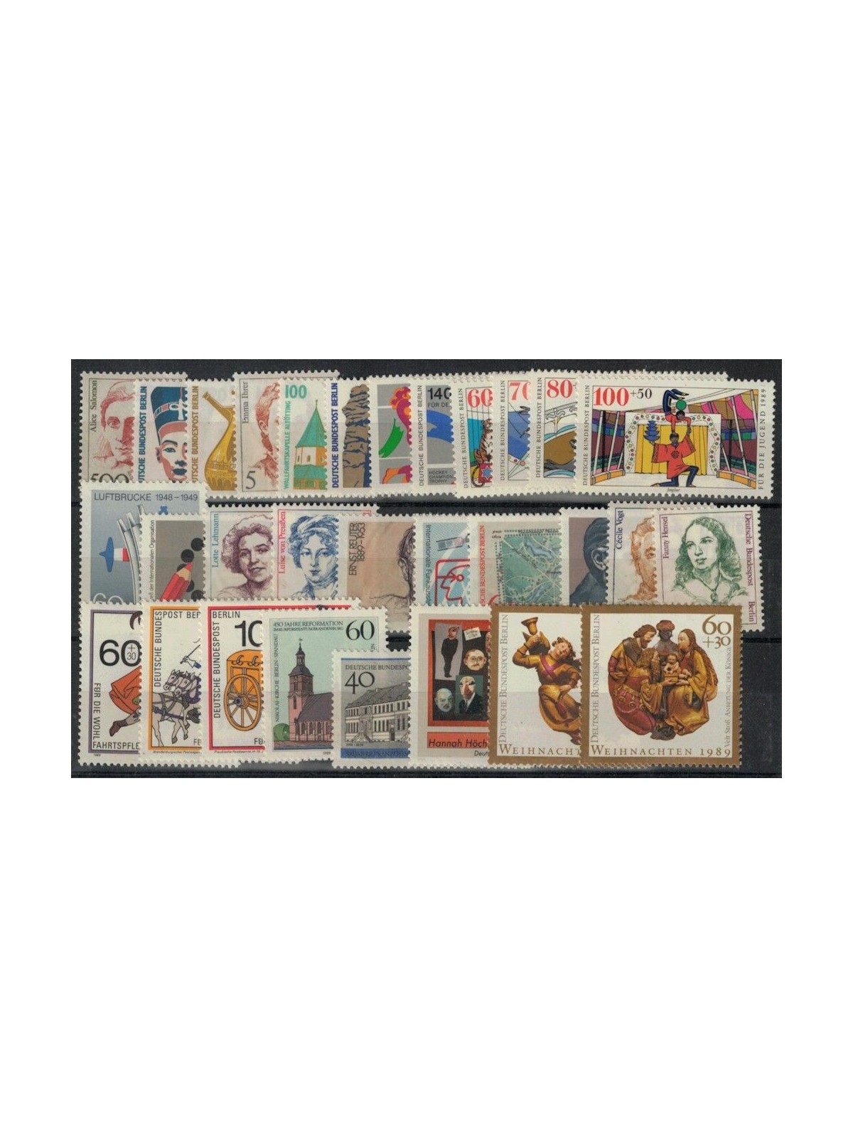 BERLINO 1989 Annata completa 30v MNH**