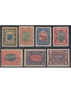 INGRIA 1920 Various subjects 7v MH*