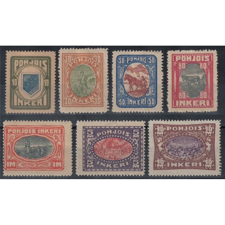 INGRIA 1920 Soggetti vari 7v MH*
