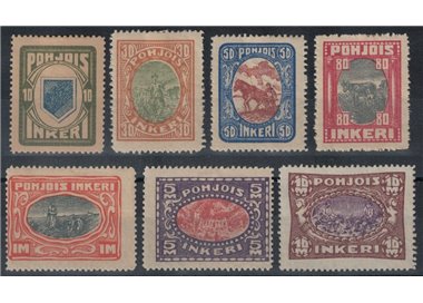 INGRIA 1920 Various subjects 7v MH*