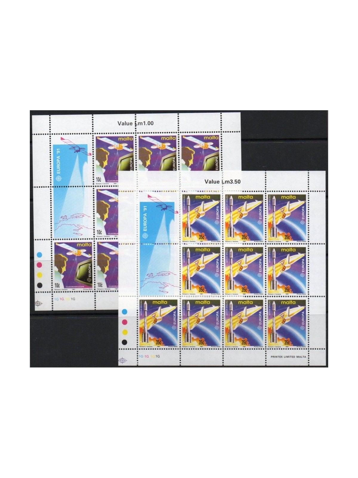 MALTA 1991 Europe 2 m/s MNH**