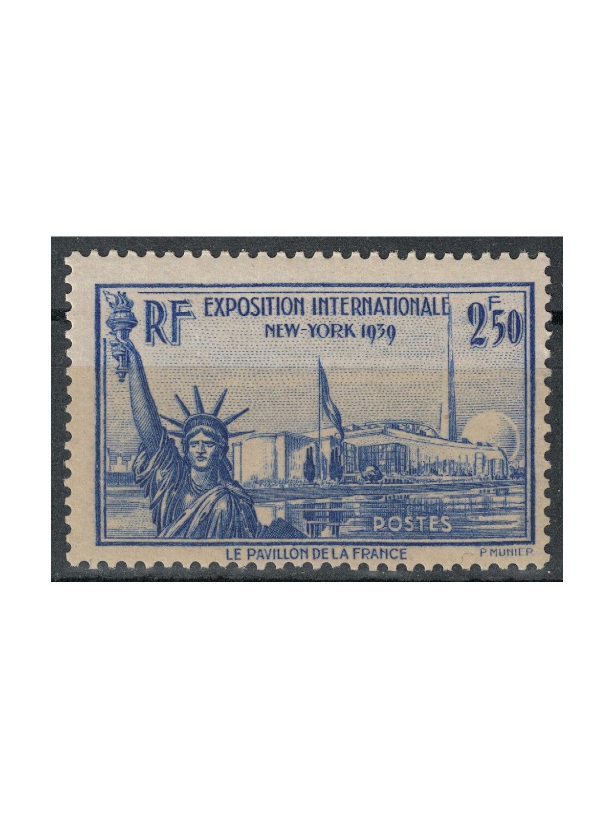 FRANCE 1940 New York International Exhibition MNH**