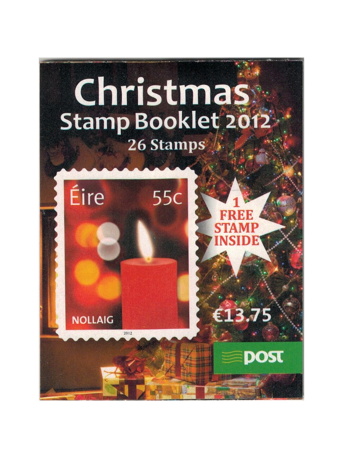 IRLANDA 2012 Natale LB MNH**