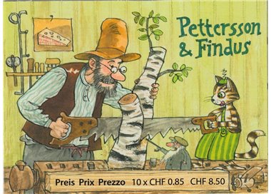 SVIZZERA 2011 Pettersson e Findus LB MNH**